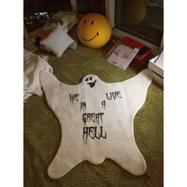 할로윈 고스트 러그 욕실발매트 현관 발매트 유령