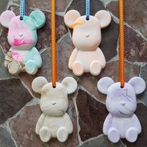 몰드몰 수제몰드 - 베어브릭걸이(대자)