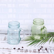 컬러 드링크자 450ml/580ml (뚜껑 미포함), 그린, 450ml