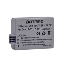 캐논 카메라 배터리 1Pcs 1500mAh 7.4V Canon EOS 450D 500D 1000D Kiss X3 Kiss