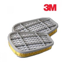 터널 화학 밀폐작업 6003K 1봉 2개입 마스크용 필터