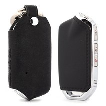 페레노 기아 k9 모하비 더마스터 스팅어 스마트키 가죽케이스 PK11, 푸에블로 블랙