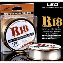 K30008A 레오R18낚시줄 100미터 슈퍼PE FTN 원줄 선상 낚시 용품 자작채비 라인 카본 바다 줄, 3호