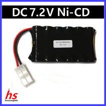 PORESO 7.2V AA 600mAh KEP-2P KET 니카드 니켈카드뮴 Ni-CD 수신기 RC RC카 탱크 배터리 건전지 충전지 충전팩 배터리팩