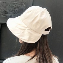 포코이 벨크로 버킷햇 와이어 내장 여성용 벙거지모자