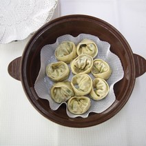 파미레 실리콘 찜 시트 만두 깔개 면보 면주머니, 원형28cm