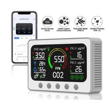 공기질측정기 이산화탄소 일산화탄소 가정용 미세먼지 VOC 파티클 측정기 스마트 170, 유형 1
