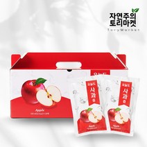 국내산 사과 100% 무농약 사과즙 30팩x100ml, 30개입 / 100ml / 30팩