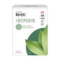 화이트 네이처포레(에코프레시) 맥시슬림 중형 32P, 화이트 네이처포레 맥시슬림 중
