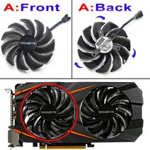 GeForce GTX 960 4GD P106100 6G RADEON RX580 570 RX470 480 게임쿨러 팬, CHINA_PLD09210S12HH-A, 01 PLD09210S12HH-A