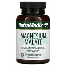 NutraMedix (뉴트라매딕스) 마그네슘 말레이트 베지 캡슐 120정