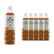 오후의 홍차 밀크티, 6개입, 500ml