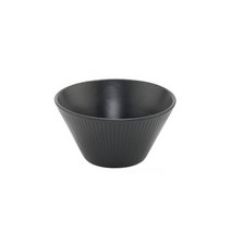 Nordic 북유럽 스트라이프 쉐입 심플 공기 대접 그릇 시리즈, 대접2p세트, 딥그레이