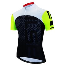 자전거의류 남성용 프로 사이클링 저지 세트 자전거 비브 반바지 반팔 의류 MTB용 블랙