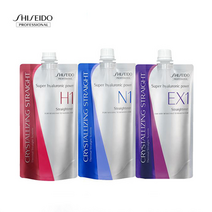 시세이도 크리스탈라이징 스트레이트 1제&2제 400ml 1021459, H1-건강모_에멀전-액상중화제