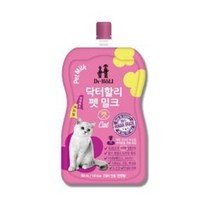닥터할리 펫밀크 캣 200ml 고양이우유 고양이간식 강아지우유