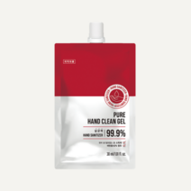 [신밧드몰] 퓨어핸드 크린 겔 손소독제 30ml 안심 소독, 20개