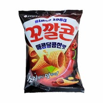 롯데제과 꼬깔콘 매콤달콤한맛 67g, 10개