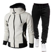 운동복 가을 겨울 tracksuit 정장 캐주얼 높은 callor + 바지 지퍼