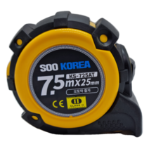수코리아 오토락 줄자 3m 5m 7.5m 10m, 오토락줄자 7.5m x 25mm, 1개