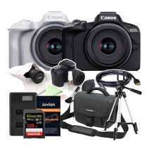 캐논 EOS R50 + RF S18-45mm + 8종 + 스페셜2종패키지 /C, 블랙