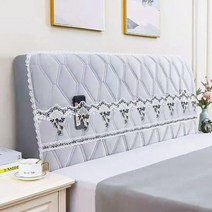 침대 헤드 보드 커버 패브릭 코튼 벽쿠션 프레임 탈부착 리폼 대형 등받이 쿠션 덮개 47, 폭190×높이65cm, baobaohui