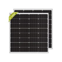 캠핑카 발전기패널 야외용 패널, 새로운 100W (2PCS)