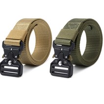 군용 군대 군사 밀리터리 등산 산행 하이킹 트래킹 아웃도어 서바이벌 생존 사냥 전투 장비 택틱스 택티컬 원터치 전술 나일론 허리 벨트 허리띠 카키