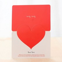 결혼 답례 축의금 고백 편지 봉투 10 개가방 혼합 색상 사랑 심장 모양 인사말 카드 발렌타인 데이 선물 카드 청첩장 카드 christmasthank 카드, 하얀