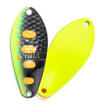 peche leurre lthtug pesca 도나 스푼 1.5g 2.0g 2.5g 3g 스푼 미끼 구리 스트림 송어 chub 퍼치 연어 용 금속 낚시 미끼, P, 1개