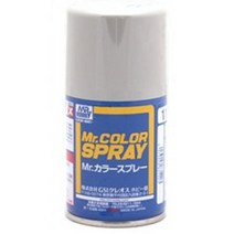 군제 락카 스프레이 GSI-S011 라이트 걸 그레이 반광 100ml