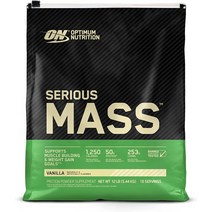 Optimum 옵티멈 시리어스 매스 Serious Mass 12lb Vanilla, 12LB(5.44kg) - 바닐라(Vanilla), 4545g, 1병