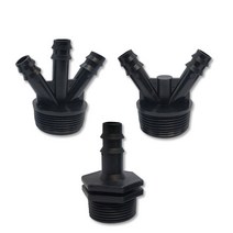 점적부속 엘디관 연질관 점적호스 중형새들 L/D 청농농자재, 3구미늘30x13