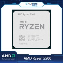 AMD R5 5500 Ryzen 3.6 GHz 6 코어 12 스레드 CPU 프로세서 7NM L3 = 16M 100-000000457 소켓 신규 쿨러, 한개옵션0