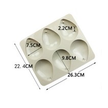 왁스타블렛 고체타블렛 Diy 실리콘 클레이 아로마 테라피 정제 금형 매달려 장식품 왁스, f