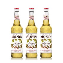커피바바 / 모닌 헤이즐넛 시럽 1000ml, 3개