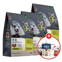 목우촌 펫9단 푸들 1.8kgX3개+사은품, 푸들 1.8kgX3, 03_동결건조 맛보기 3종