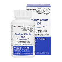 구연산칼슘600 00mgx90정(1개월분) 마그네슘&뼈건강