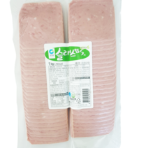 청정원 슬라이스햄s 1kg 토스트햄 잘라진 아침 식사 조식 케이터링