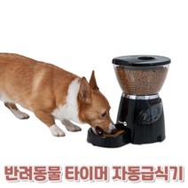 건전지 애견자동급식기 시간배식 사료제공 애견자동사료공급기 사료자동급여
