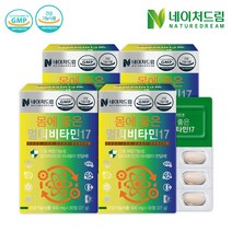 네이처드림 몸에좋은 멀티비타민 900mg 30정, 4box