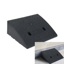 장애인경사로 휠체어 경사로 문턱 방지턱 50X40 블랙
