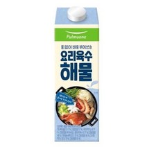 풀무원 요리육수 해물, 풀무원 요리육수 해물 1000mL, 1개