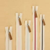 소잉데일리 소품 지퍼 모음_ 20cm~100cm 가죽 컬러믹스 등 60여종, 스카이, 2. 꾸뛰르 소잉지퍼_30cm