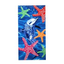 패턴 타월 세면 습식 건식 호텔 40수 수건 zebra pattern microfiber printing activity beach hair super soft water cm, 22_70x140cm