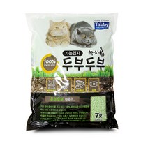 토퍼 두부두부 두부모래 가는입자 녹차, 4개, 7L