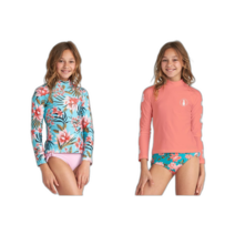 BILLABONG(빌라봉) [BILLABONG]빌라봉 아동 자외선차단 래쉬가드 8세~14세 SURF DAYS LS (HB21BR937), MUL(플라워)