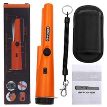 Led 빛으로 휴대용 금속 탐지기 휴대용 IP66 방수 방진 Pinpointing 정원 팔찌와 도구를 감지, 01 Orange
