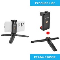 OSMO 모바일 3 OM 4 삼각대 스탠드 미니 1/4 인치 나사 포함 DJI 2 포켓 Zhiyun Smooth q Q Moza Feiyu, [02] for Smartphone