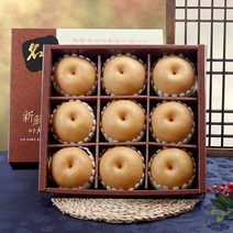 [KT알파쇼핑][신선한아침] 사각 명품 배 선물세트 5.7kg (9과), 1개